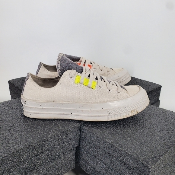 Converse Chuck 70 Renew Low 'Pale Putty' Shoes Size 5 Sneakers 168618C - Picture 3 of 13